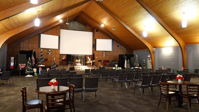 View of the sanctuary, pictured, Tuesday, Dec. 22, 2020, at New Life Vineyard Church.