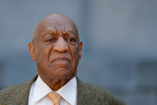 Bill Cosby on April 23, 2018, at the Montgomery County Courthouse in Norristown, Pa.