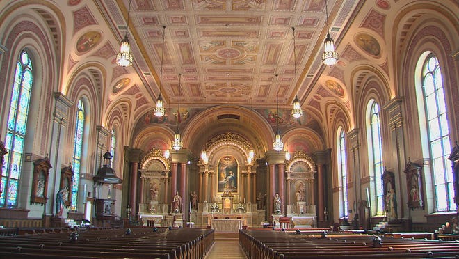 Old St. Mary's Church, Cincinnati, Ohio.