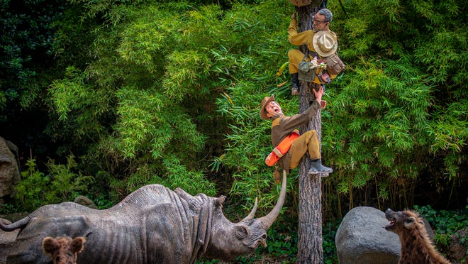 A safari of explorers from around the world finds itself up a tree after the journey goes awry on the world-famous Jungle Cruise at Disneyland Park.
