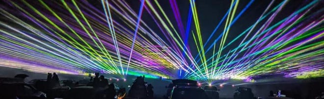 Cabin Fever's Drive-In Laser Light Show comes to Coney Island July 8-11.
