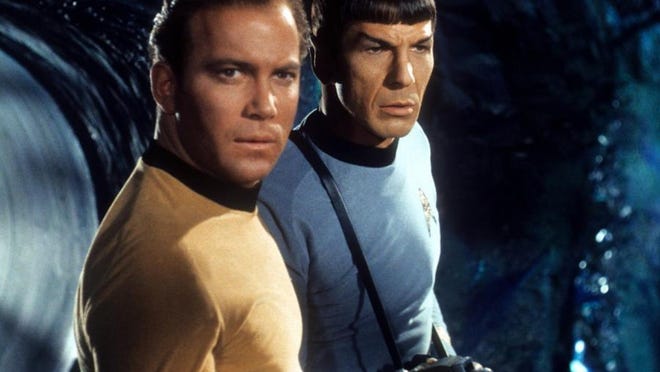 William Shatner as Captain Kirk in "Star Trek: The Original Series."